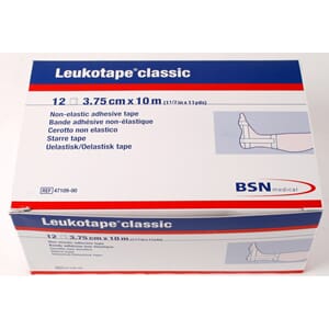 Leukotape Classic 10 m, sporttejp (12-pack)