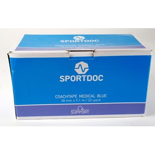 Sportdoc Medical Blue sporttape 9,1 m 32 st